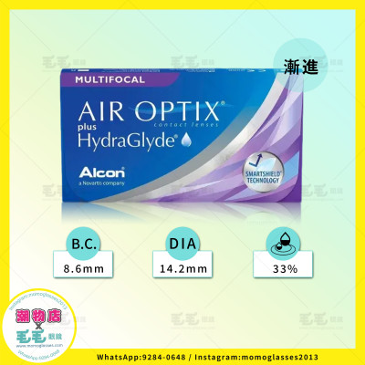 AIROPTIX® MULTIFOCAL 月拋 漸進 3片裝 AIROPTIX® MULTIFOCAL 月拋 漸進 3片裝